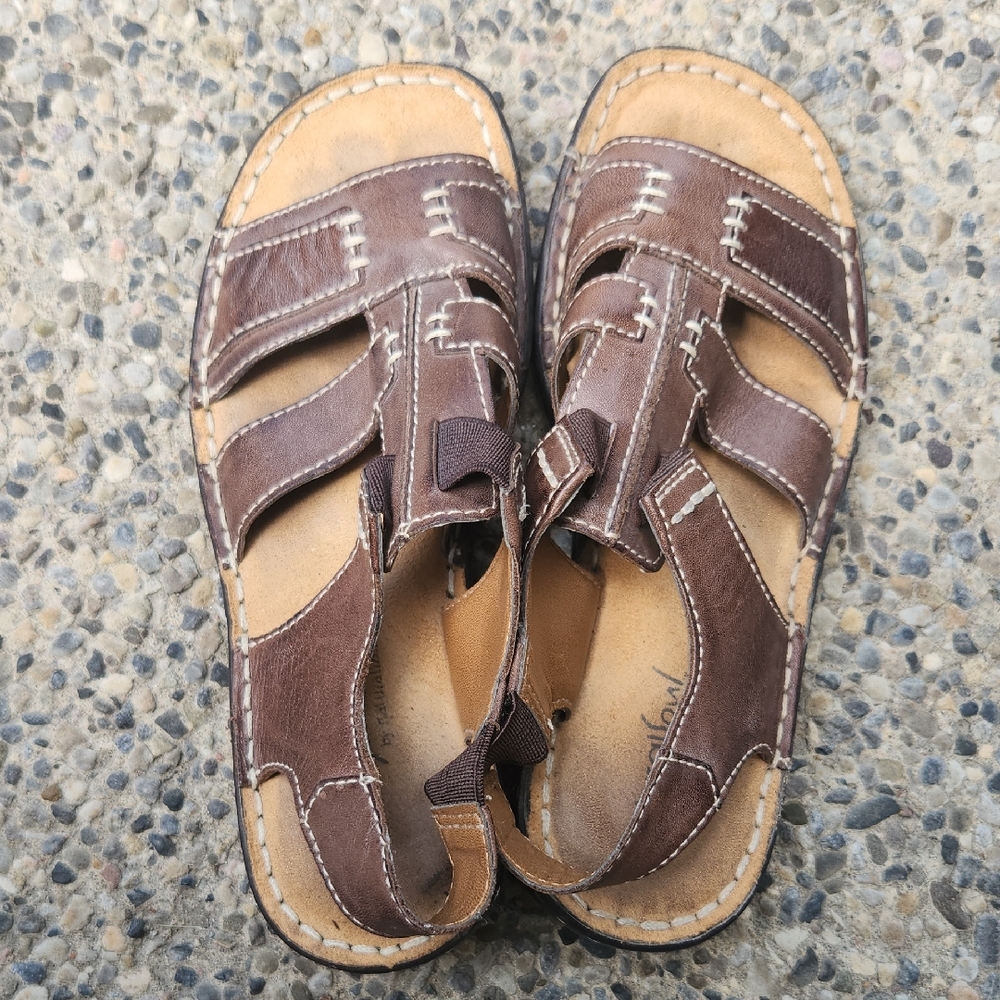 Brown Leather Sandals